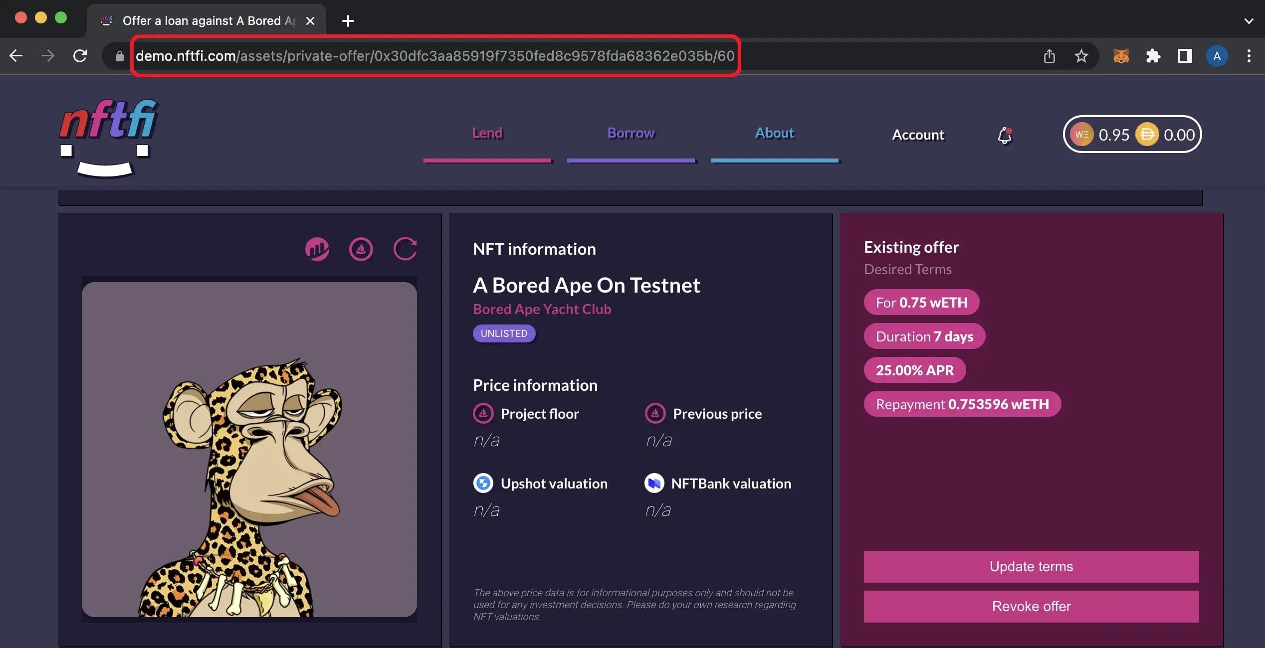 nftfi private offers 8