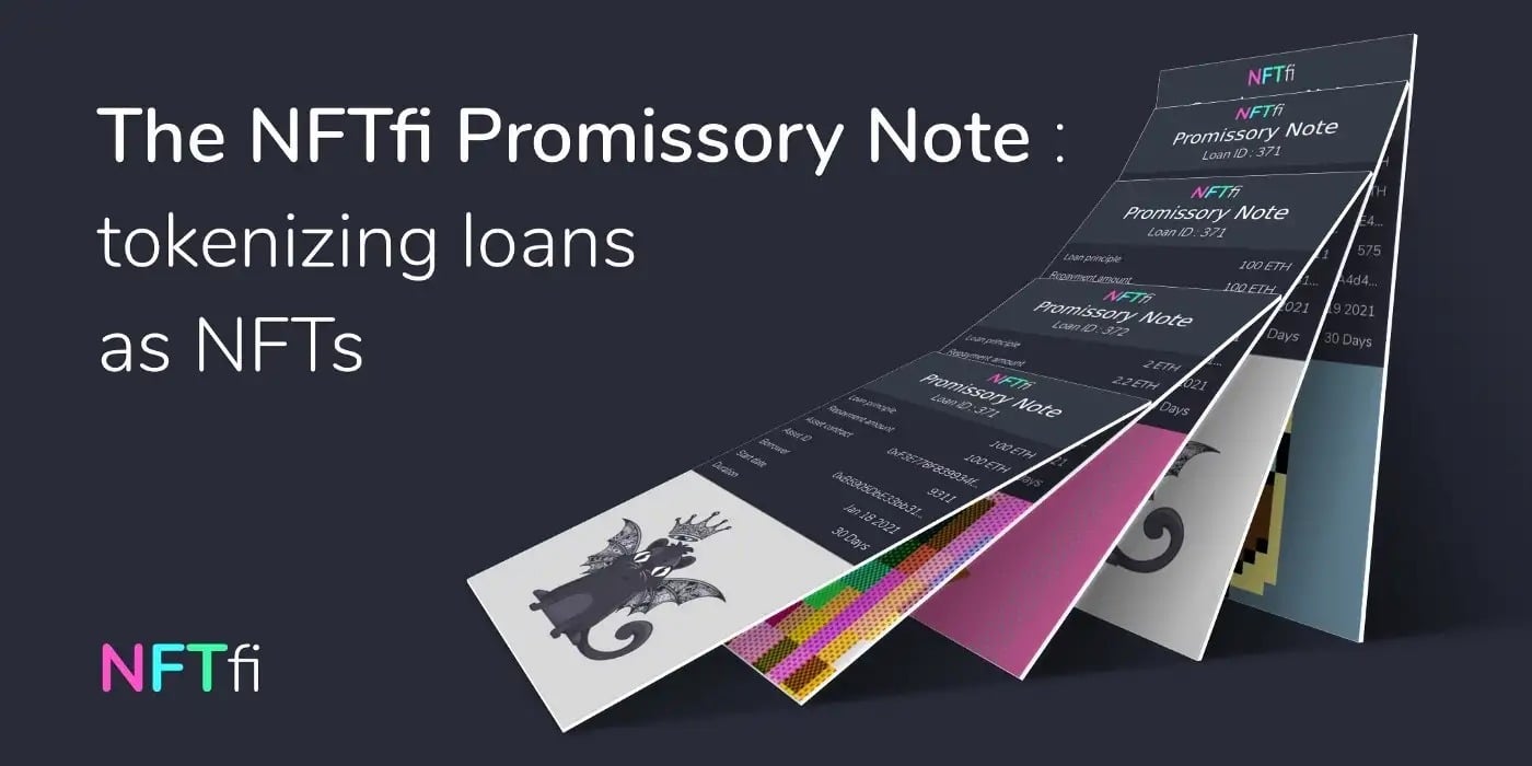 The NFTfi Promissory Note: tokenizing loans as NFTs (ERC721)